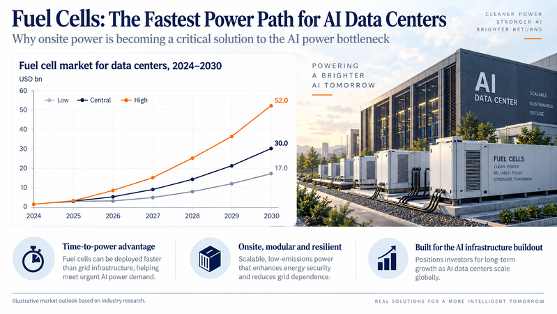 AI Has a Power Problem: Why Bloom Energy’s Success Could Re-Rate Doosan Fuel Cell