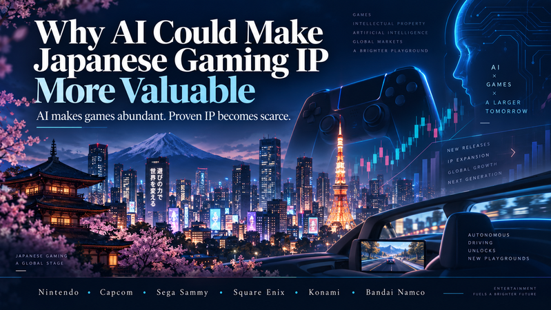 Why AI Could Make Japanese Gaming IP More Valuable